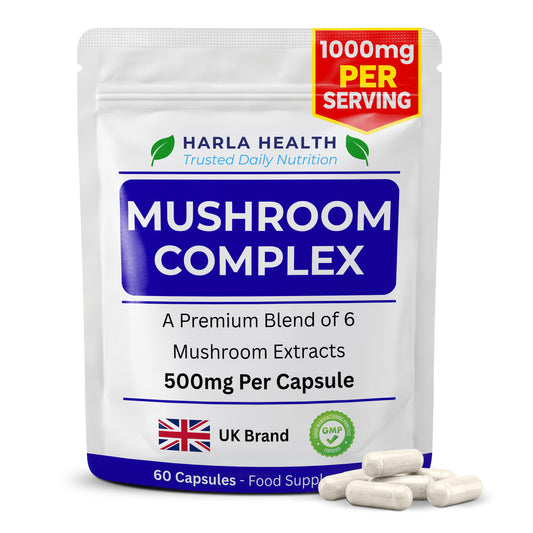 Mushroom Complex - 60 Capsules - 1000mg per Serving