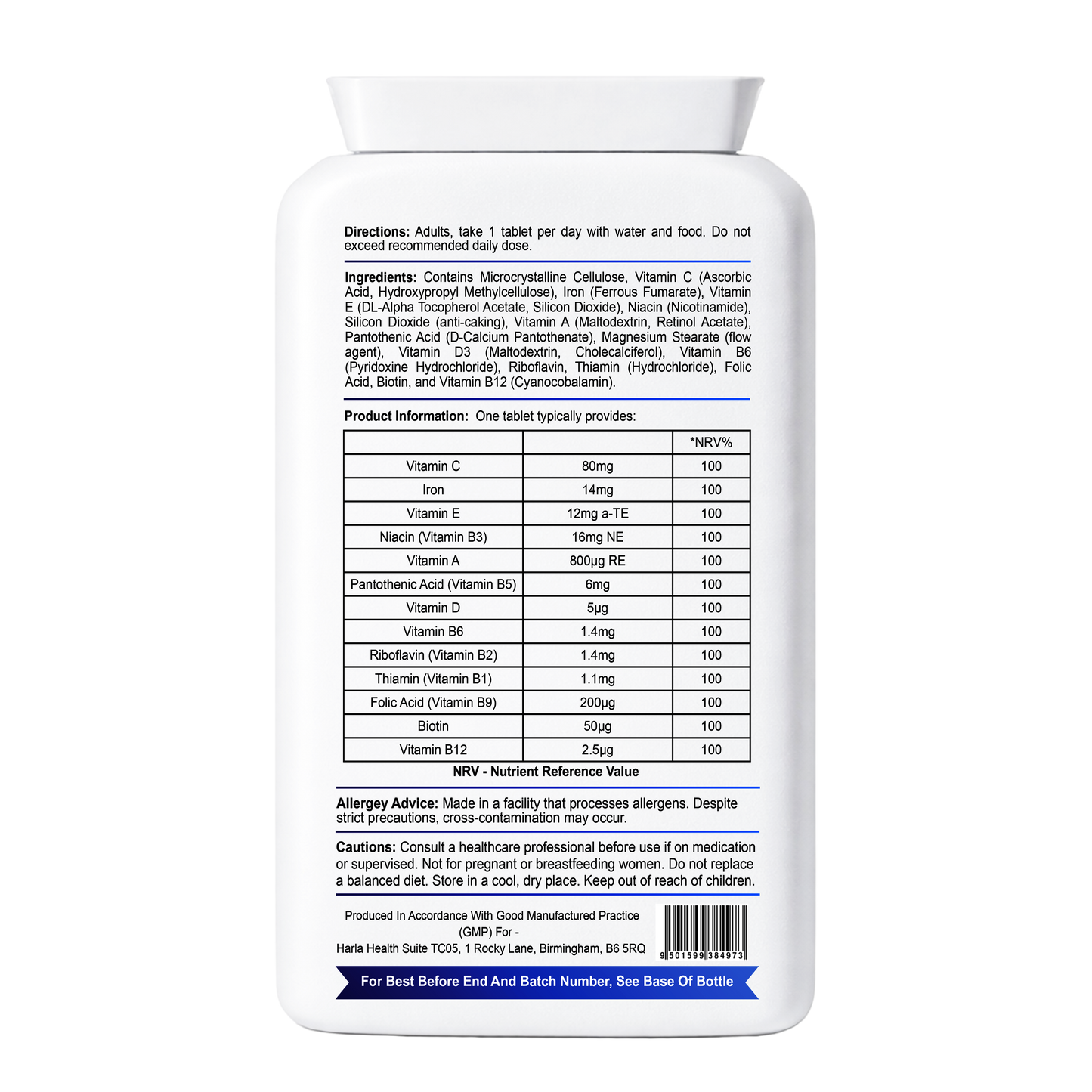 Multivitamin Iron